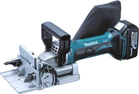 Makita DPJ180RMJ Akku-Flachdübelfräse inkl. MAKPAC + 2 Akkus 4.0Ah