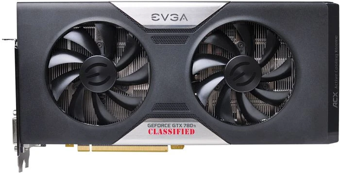 EVGA GeForce GTX 780 Ti Dual Classified ACX Cooler, 3GB GDDR5, 2x DVI, HDMI, DP