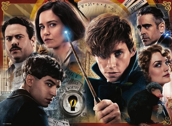 Ravensburger Puzzle Harry Potter Scamander gegen Grindelwald