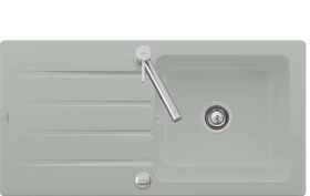 Villeroy & Boch Architectura 1000x510mm Einbau Becken reversibel mit Ablauffernbedienung fossil