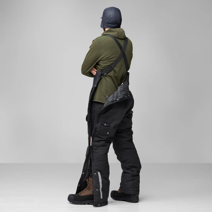 Fjällräven Polar Bib Hose lang schwarz (Herren)
