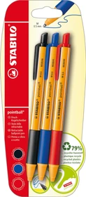 STABILO pointball Kugelschreiber, 3er-Set