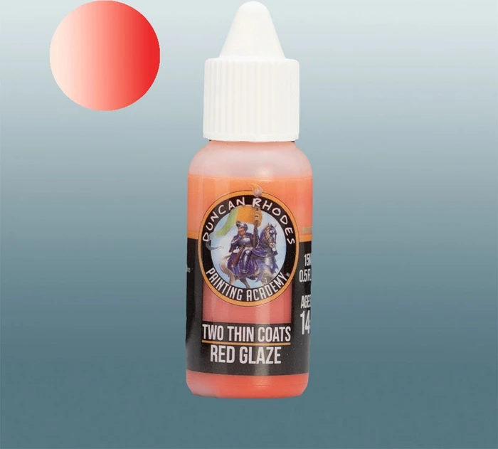 Trans Atlantis Games Duncan Rhodes Two Thin Coats Glaze red glaze, 15ml