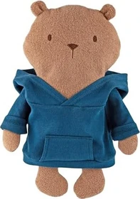 Sigikid Mister O'Lui Biberbär Mister O'Lui mit blauem Hoody 34cm
