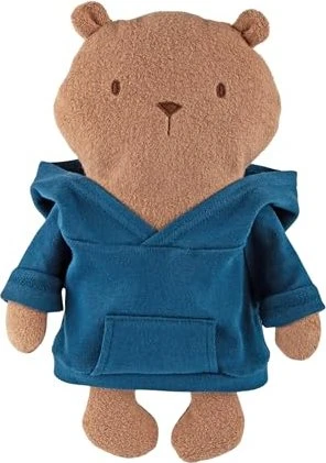 Sigikid Mister O'Lui Biberbär Mister O'Lui mit blauem Hoody 34cm