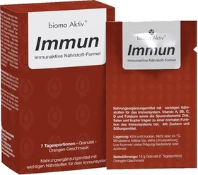 biomo pharma Aktiv Immun Granulat Portionsbeutel, 7 Stück