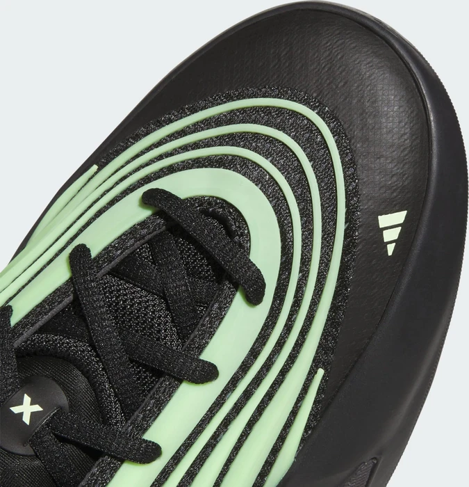 adidas Dame X utility black/green spark/core black (Damen) (KI1624) – Bild 10