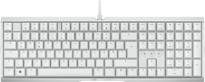 Cherry Xtrfy MX 3.1, weiß/silber, MX2A RGB BROWN, USB, DE