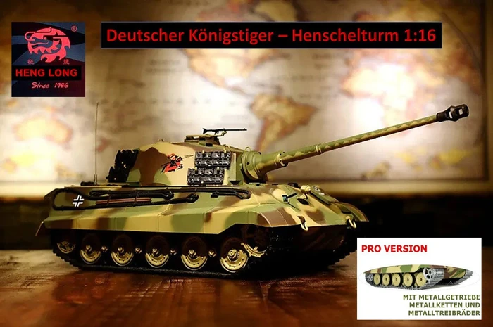 Es-Toys Deutscher Königstiger Pro Henschelturm