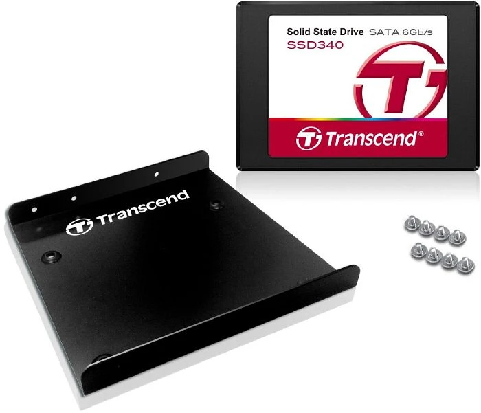 Transcend SSD340 256GB, 2.5" / SATA 6Gb/s