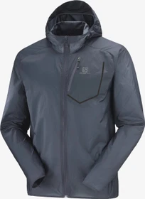 Salomon Bonatti Aero Wind Laufjacke ebony