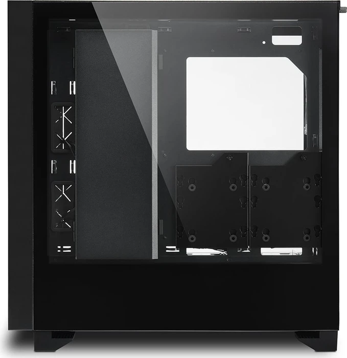 Sharkoon Elite Shark CA300T, schwarz, Glasfenster