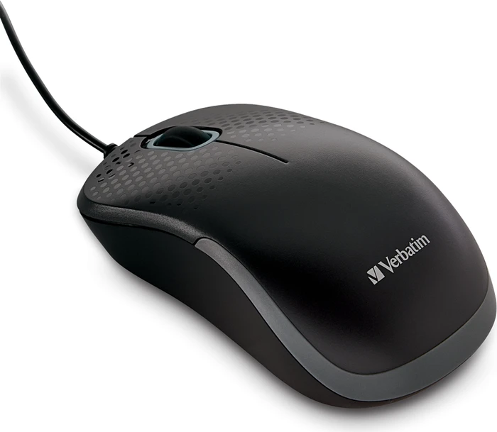 Verbatim Silent Optical Mouse schwarz, USB