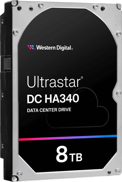 Western Digital Ultrastar DC HA340 8TB, SE, 24/7, 512e / 3.5" / SATA 6Gb/s