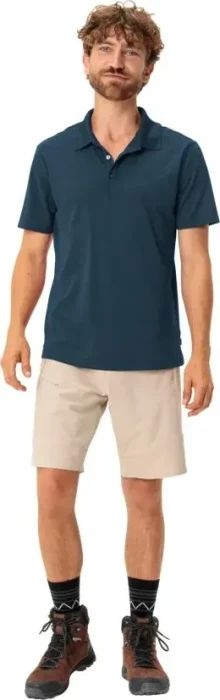 Vaude Essential Poloshirt kurzarm dark sea (Herren)