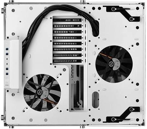 Thermaltake The Tower 900 Snow Edition, weiß, Glasfenster