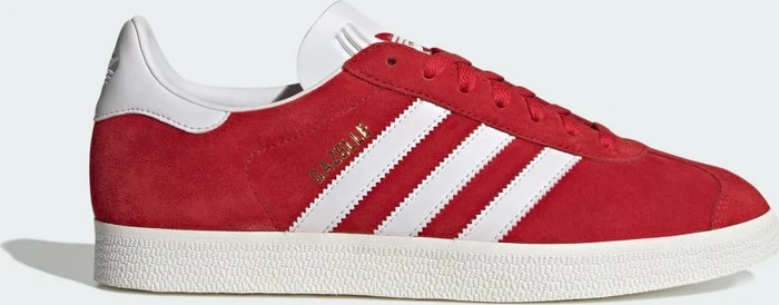 adidas Gazelle better scarlet/cloud white/core white