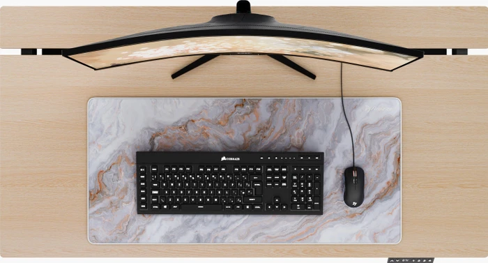Arozzi Zona Mousepad XL, White Marble