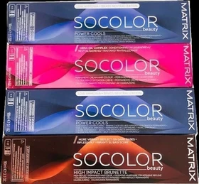 Matrix SoColor Beauty Haarfarbe 4BC mittelbraun braun kupfer, 90ml