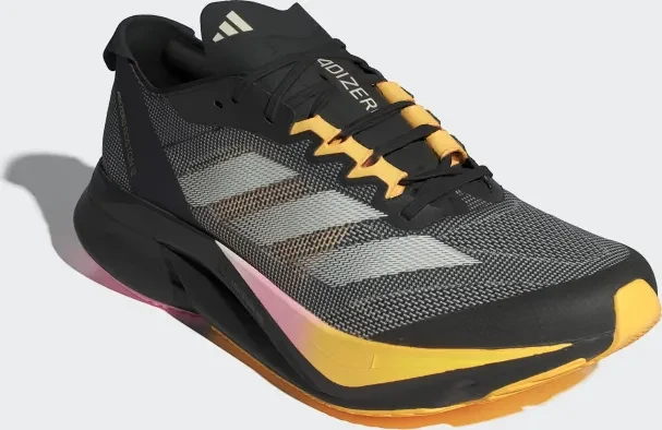 adidas Adizero Boston 12 core black/zero metallic/spark (Herren)