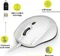 Port Designs Wired Silent Pro Mouse weiß, USB Vorschaubild