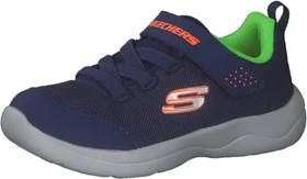 Skechers Stepz 2.0 navy/apple green/lime orange trim (Junior)