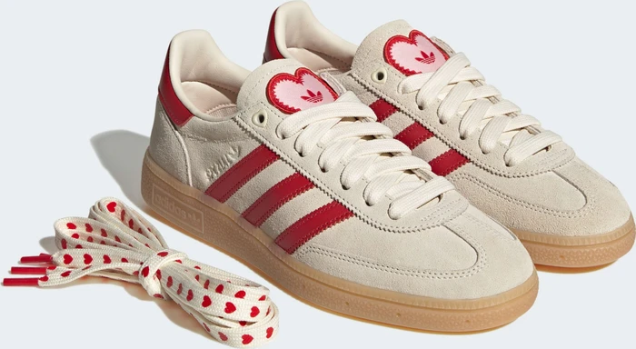 adidas Handball Spezial cream white/better scarlet/sandy pink