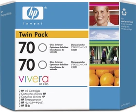 HP Tinte 70 Glanzverstärker, 2er-Pack