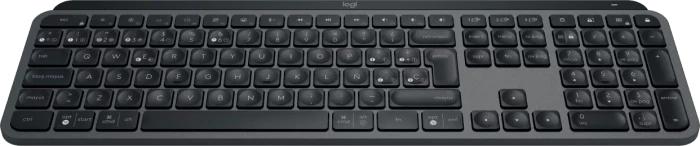 Logitech MX Keys S, Graphite, schwarz, LEDs weiß, Logi Bolt, USB/Bluetooth, ES