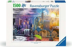 Ravensburger Puzzle New York im Winter und Sommer