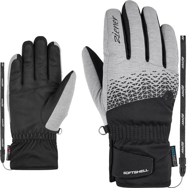 Ziener Keona AS PR Skihandschuhe schwarz (Damen)