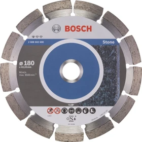 Bosch Professional Standard for Stone Diamanttrennscheibe, 180x2x22.23mm, 1 Stück