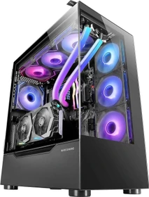Mars Gaming MC-ULT Black, Glasfenster