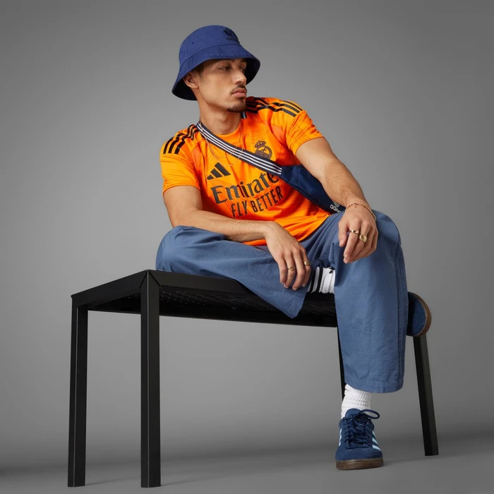 adidas Real Madrid 2024/2025 Auswärtstrikot crew orange (Herren)