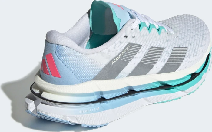 adidas Adistar Byd cloud white/silver metallic/flash aqua (Damen)