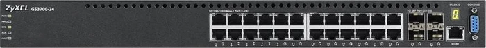 Zyxel GS3700 Rackmount Gigabit Managed Switch, 24x RJ-45, 4x SFP