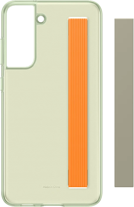 Samsung Slim Strap Cover für Galaxy S21 FE Olive