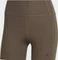 adidas Optime 4-Inch Raw-Cut-Hem Hose lang shadow olive (Damen) Vorschaubild