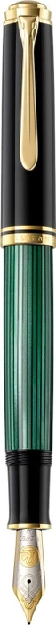 Pelikan Souverän M1000 schwarz/grün, rechte Hand, mittel, Geschenkbox