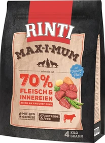 Finnern Rinti Max-I-Mum, Fleisch und Innereien, Rind, 4kg