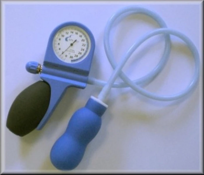 Epi No Delphine Handpumpe Beckenboden-Trainingshilfe glatt blau