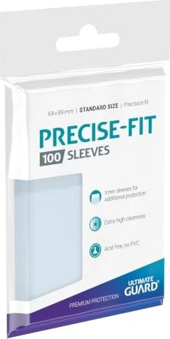 Ultimate Guard Precise-Fit Sleeves Standard Top-Loading, 100 Stück