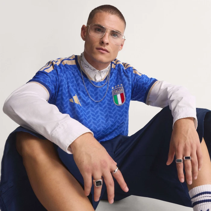 adidas Italien Authentic 2026 Heimtrikot kurzarm (Herren)