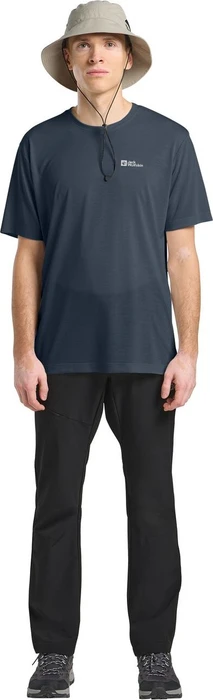 Jack Wolfskin Vonnan Funktionsshirt kurzarm midnight sky (Herren)