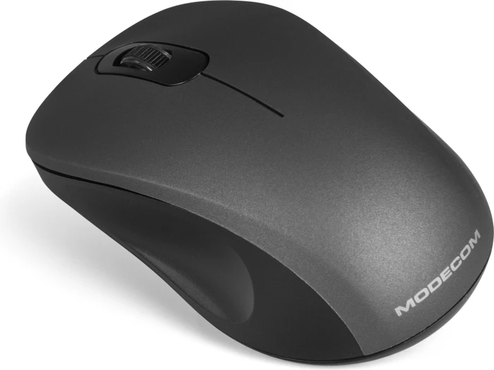 Modecom MC-WM10S Silent Wireless Mouse grau/schwarz, USB