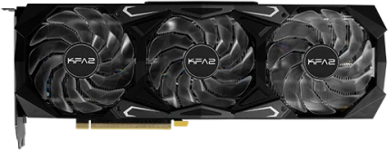KFA2 GeForce RTX 3060 Ti SG Plus V2 (1-Click OC), 8GB GDDR6X, HDMI, 3x DP