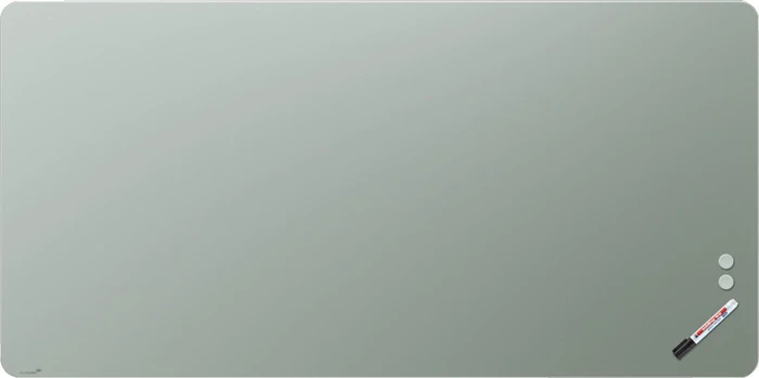 Legamaster Matte Glasboard RC, gerundete Ecken, salbeigrün, 200x100cm (7-104364)