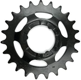 Shimano Steck-Zahnkranz 23 Zähne für Shimano Nexus und Shimano Alfine Getriebenabe schwarz