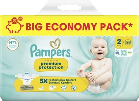 Pampers Premium Protection Gr.2 Einwegwindel, 4-8kg, 82 Stück