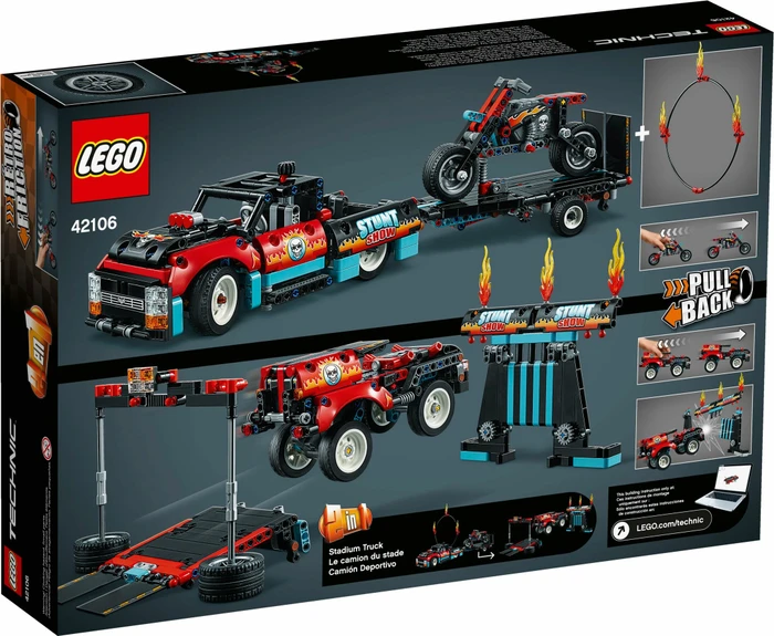 LEGO Technic - Stunt-Show mit Truck und Motorrad